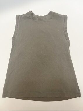 SKIMS Cotton Jersey Mock Neck Tank